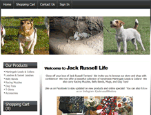 Tablet Screenshot of jackrusselllife.com